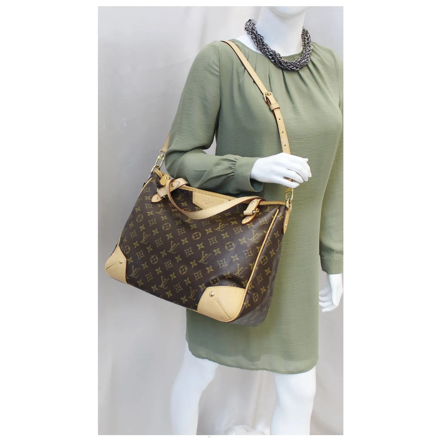 LOUIS VUITTON Estrela MM Monogram Canvas Shoulder Bag