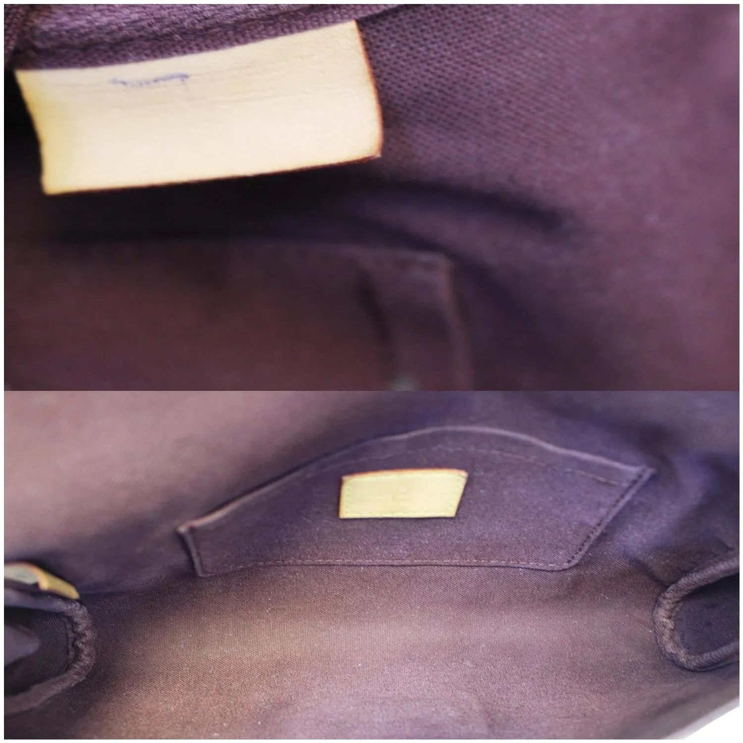 LOUIS VUITTON Favorite PM Monogram Canvas Crossbody Bag Brown