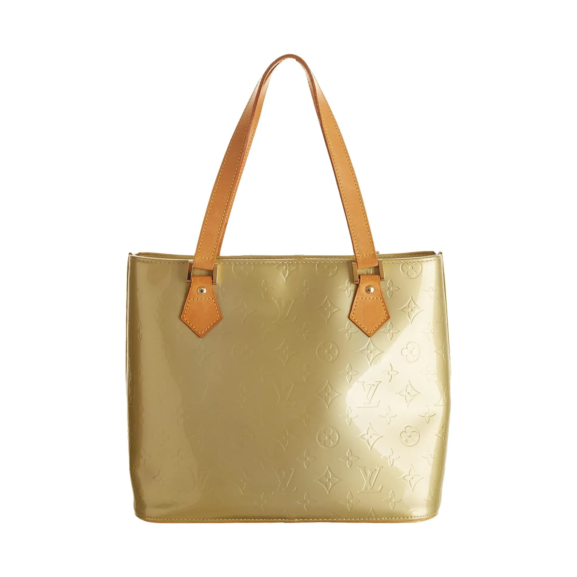 Louis Vuitton Green Vernis Monogram Shoulder Bag