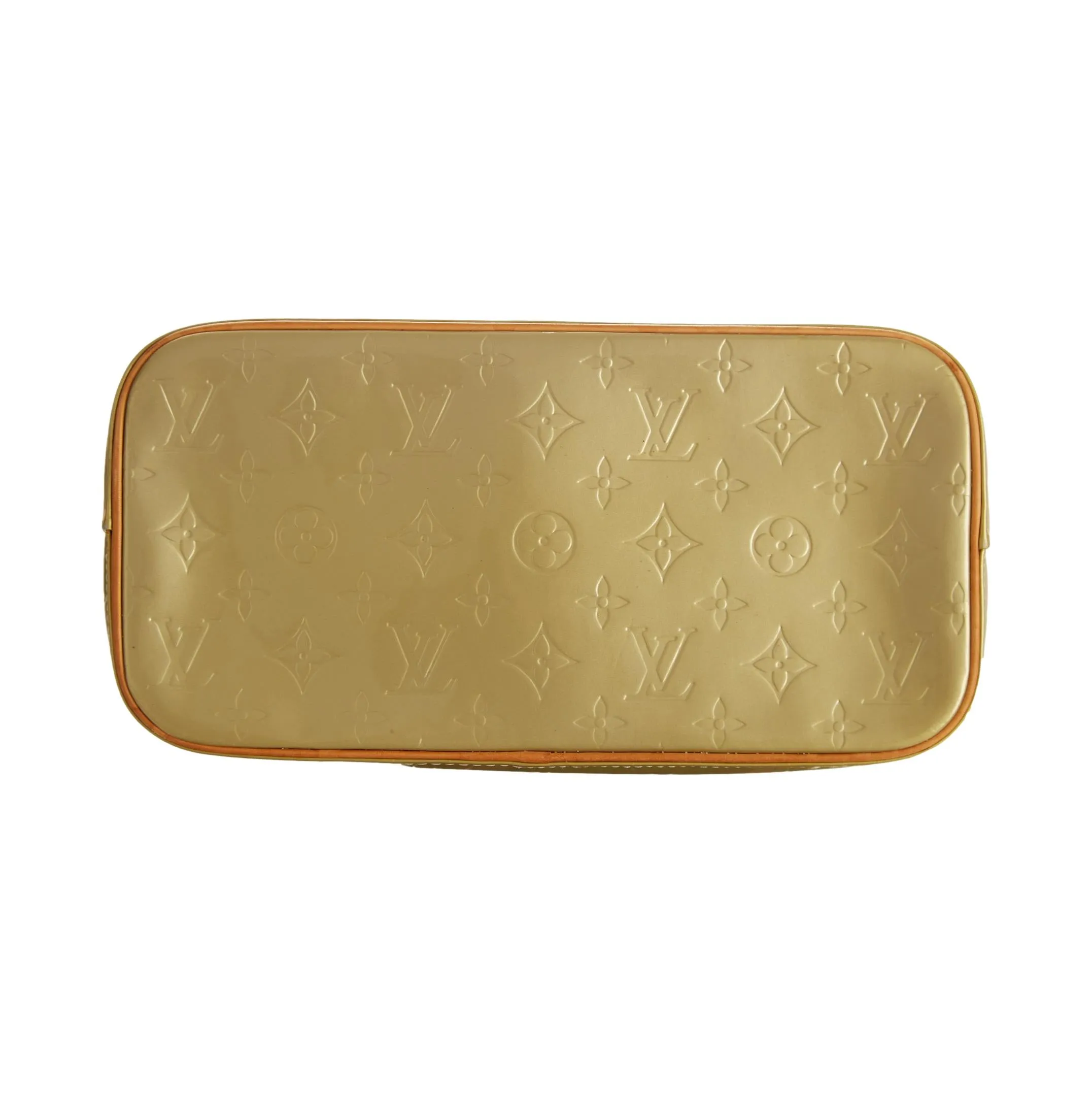 Louis Vuitton Green Vernis Monogram Shoulder Bag
