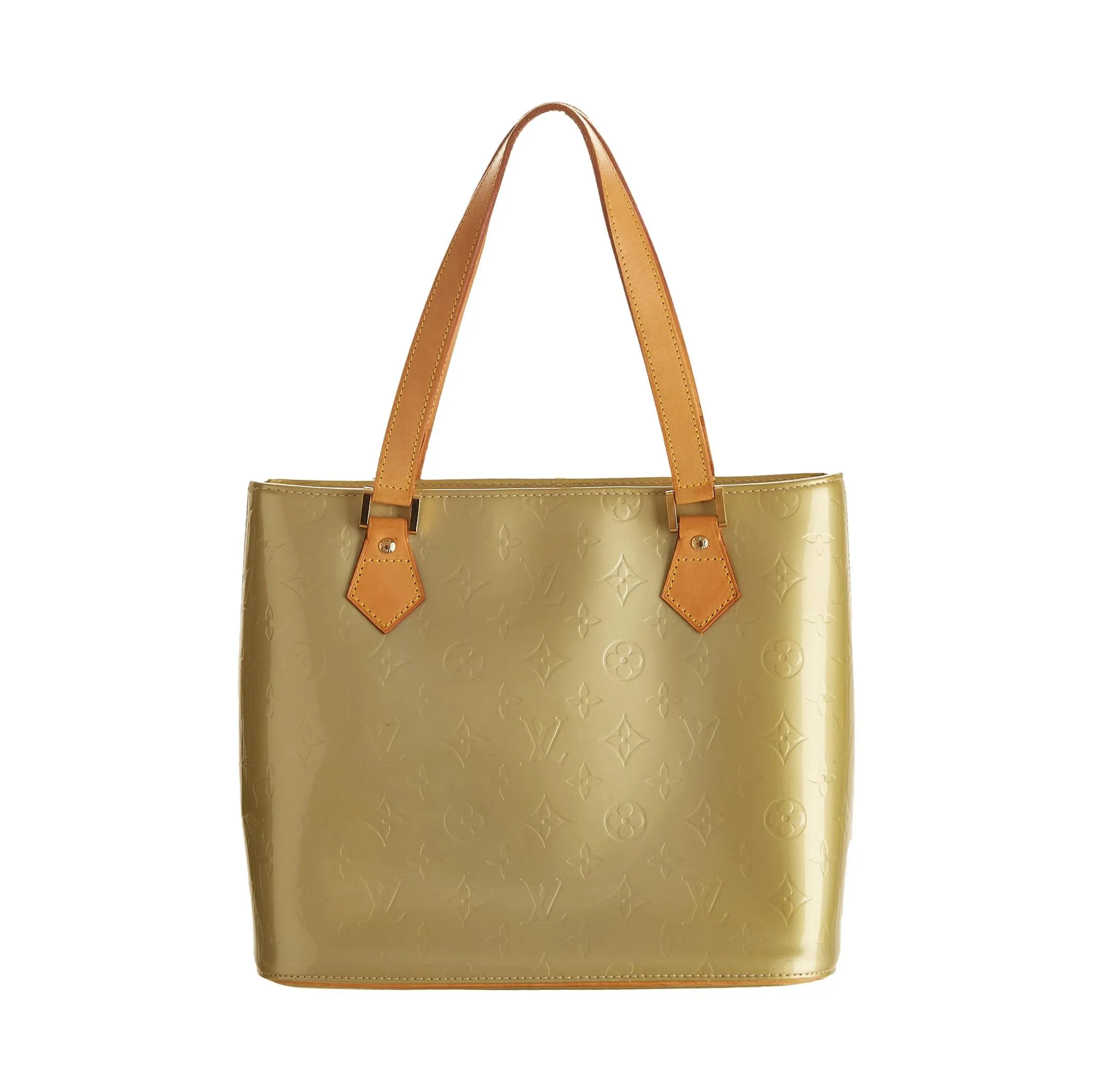 Louis Vuitton Green Vernis Monogram Shoulder Bag