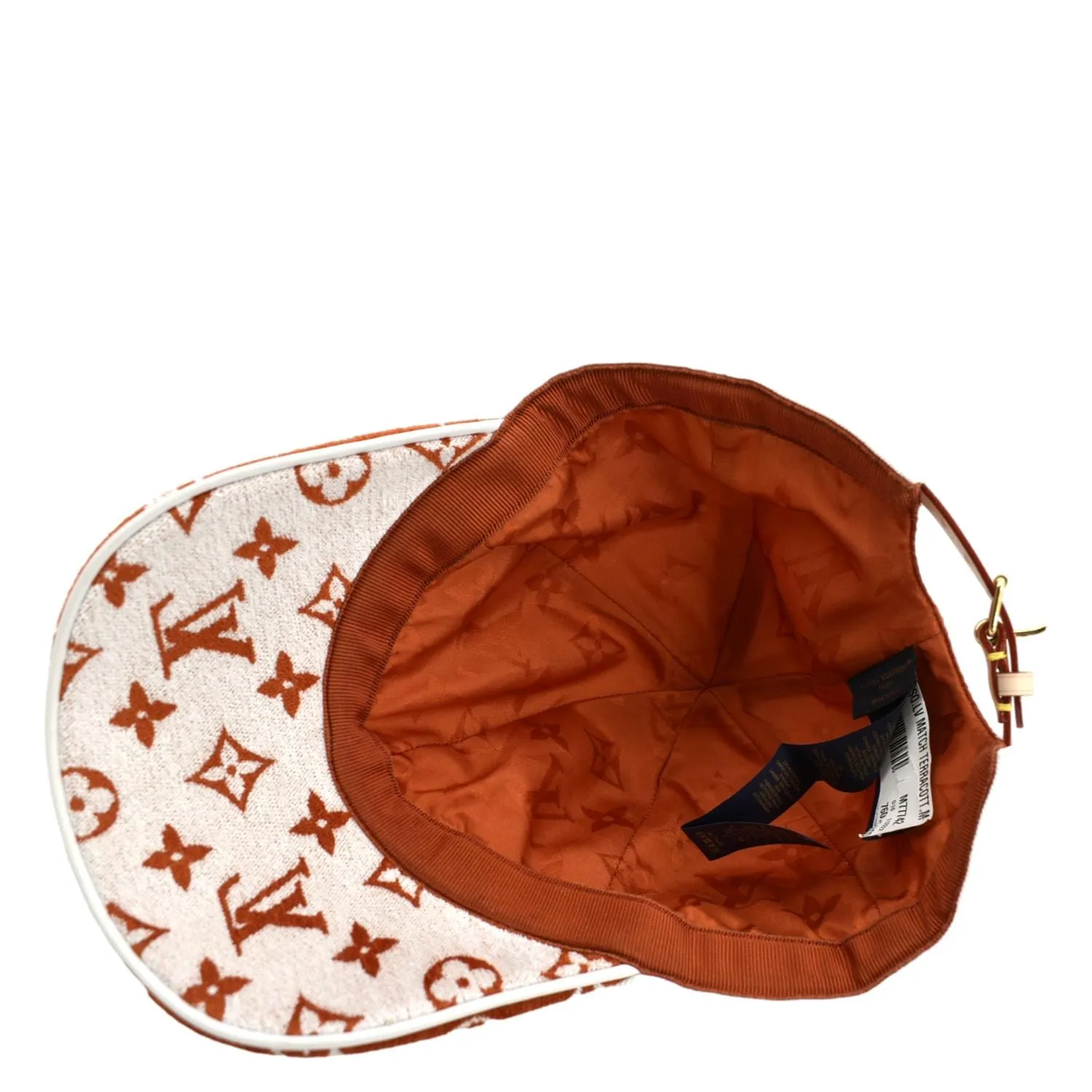 LOUIS VUITTON LV Match Cap Cotton Terracotta