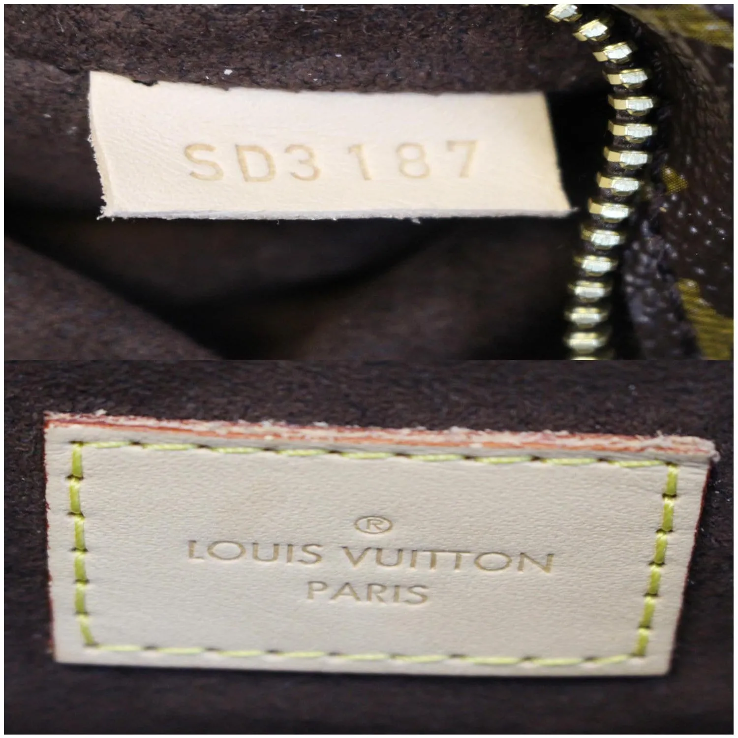 LOUIS VUITTON Metis Pochette Monogram Canvas Crossbody Bag Brown
