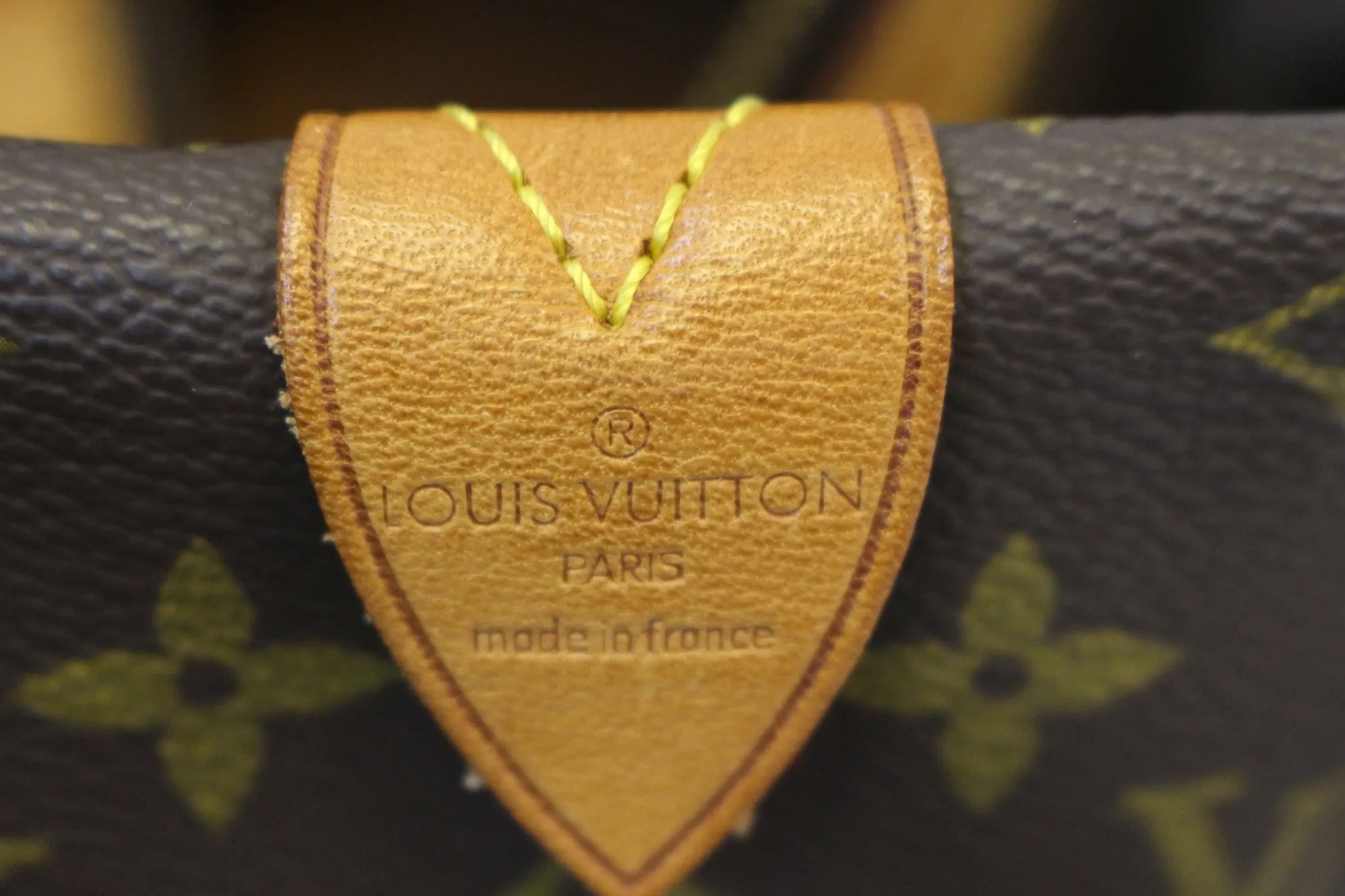 LOUIS VUITTON Monogram Canvas Sac Souple 45 Boston Bag