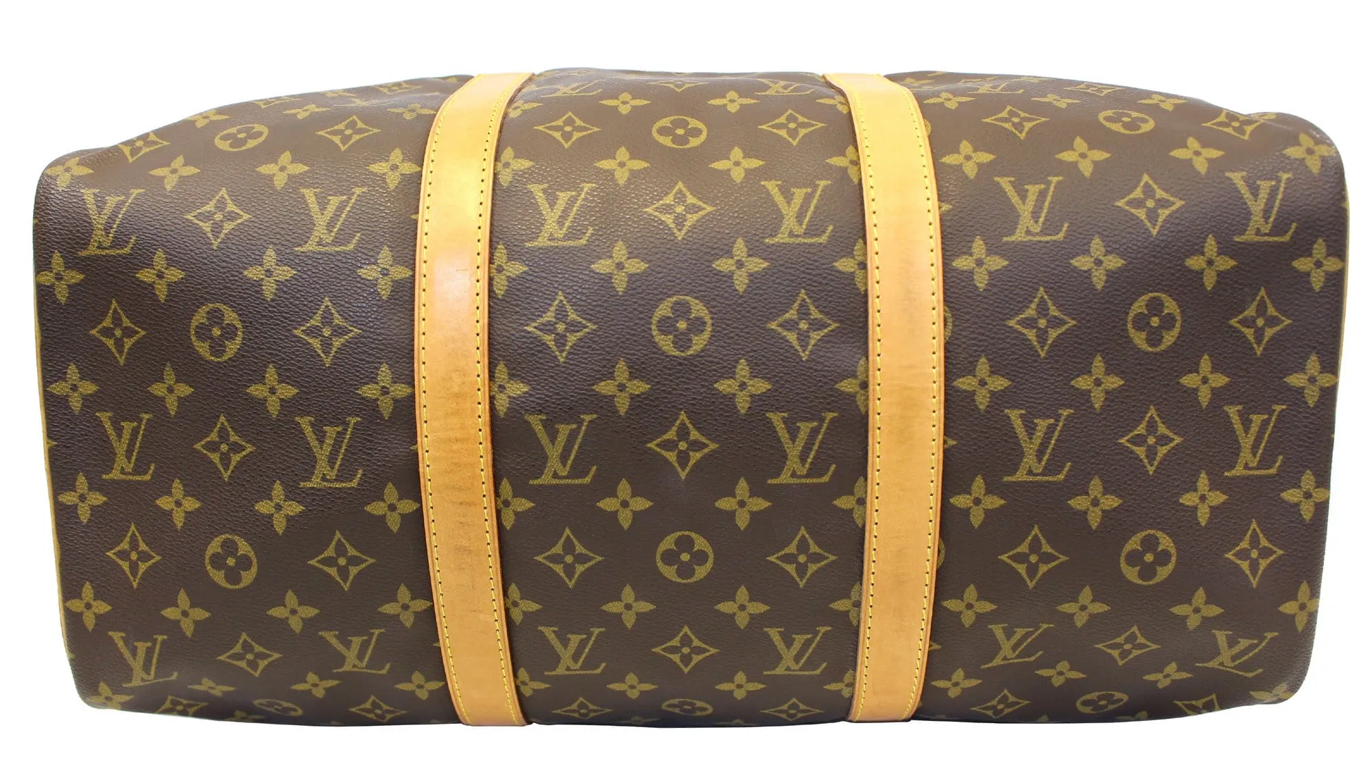 LOUIS VUITTON Monogram Canvas Sac Souple 45 Boston Bag