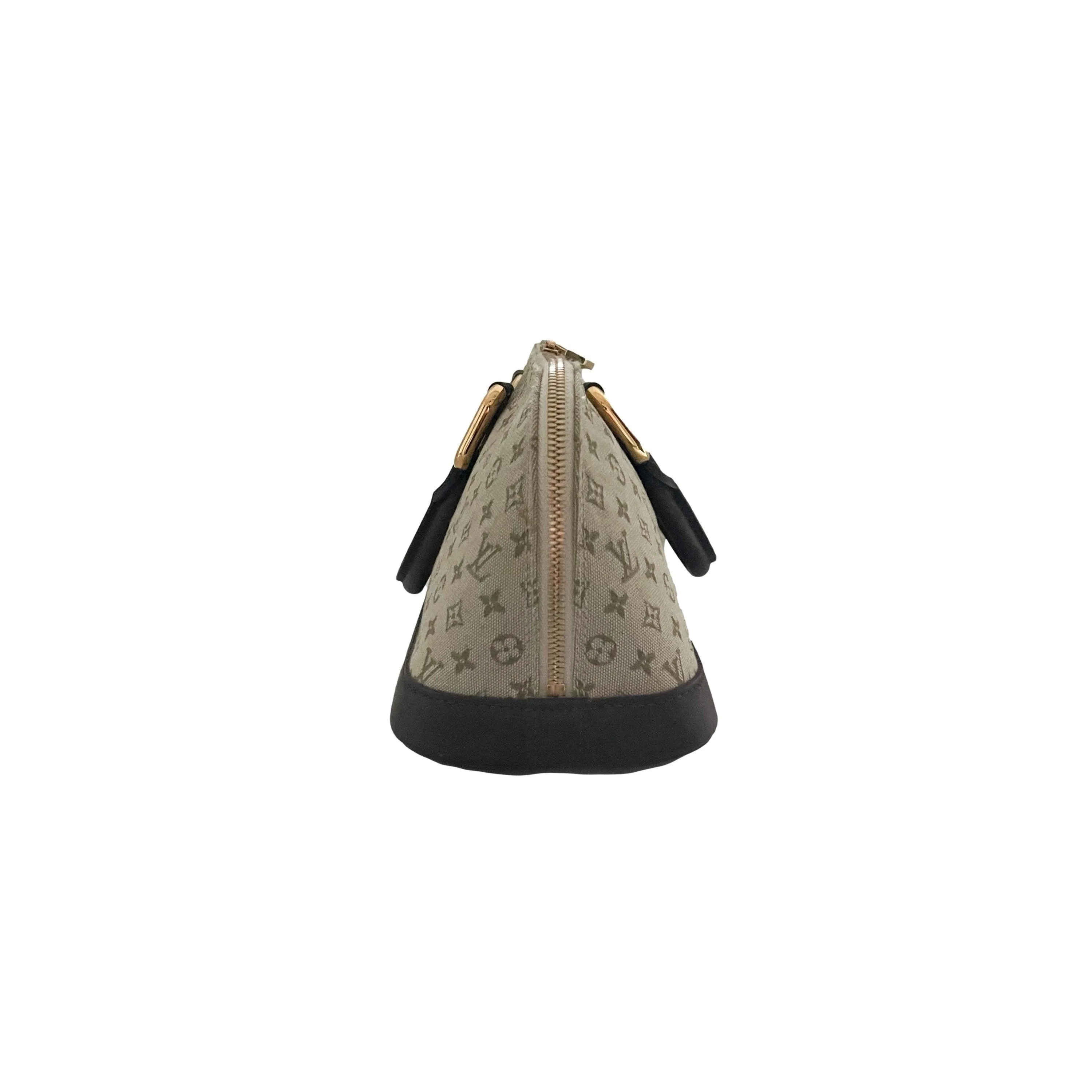 Louis Vuitton Olive Monogram Top Handle Bag