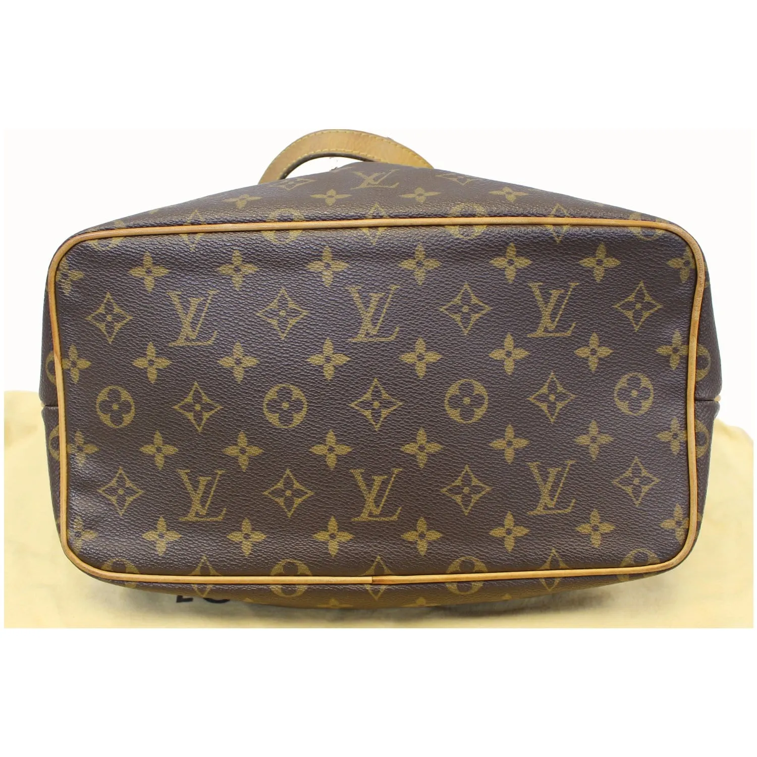 LOUIS VUITTON Palermo PM Monogram Canvas Shoulder Bag Brown