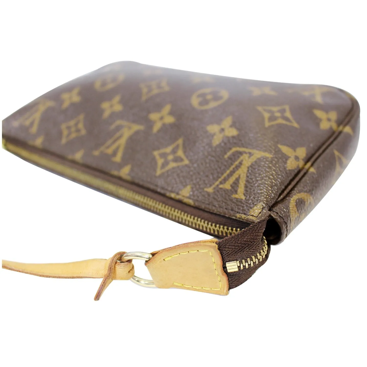LOUIS VUITTON Pochette Accessoires Monogram Canvas Handbag