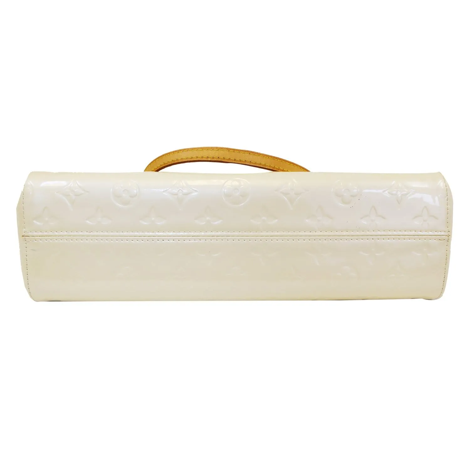 LOUIS VUITTON Roxbury Drive Vernis Leather Shoulder Bag Cream