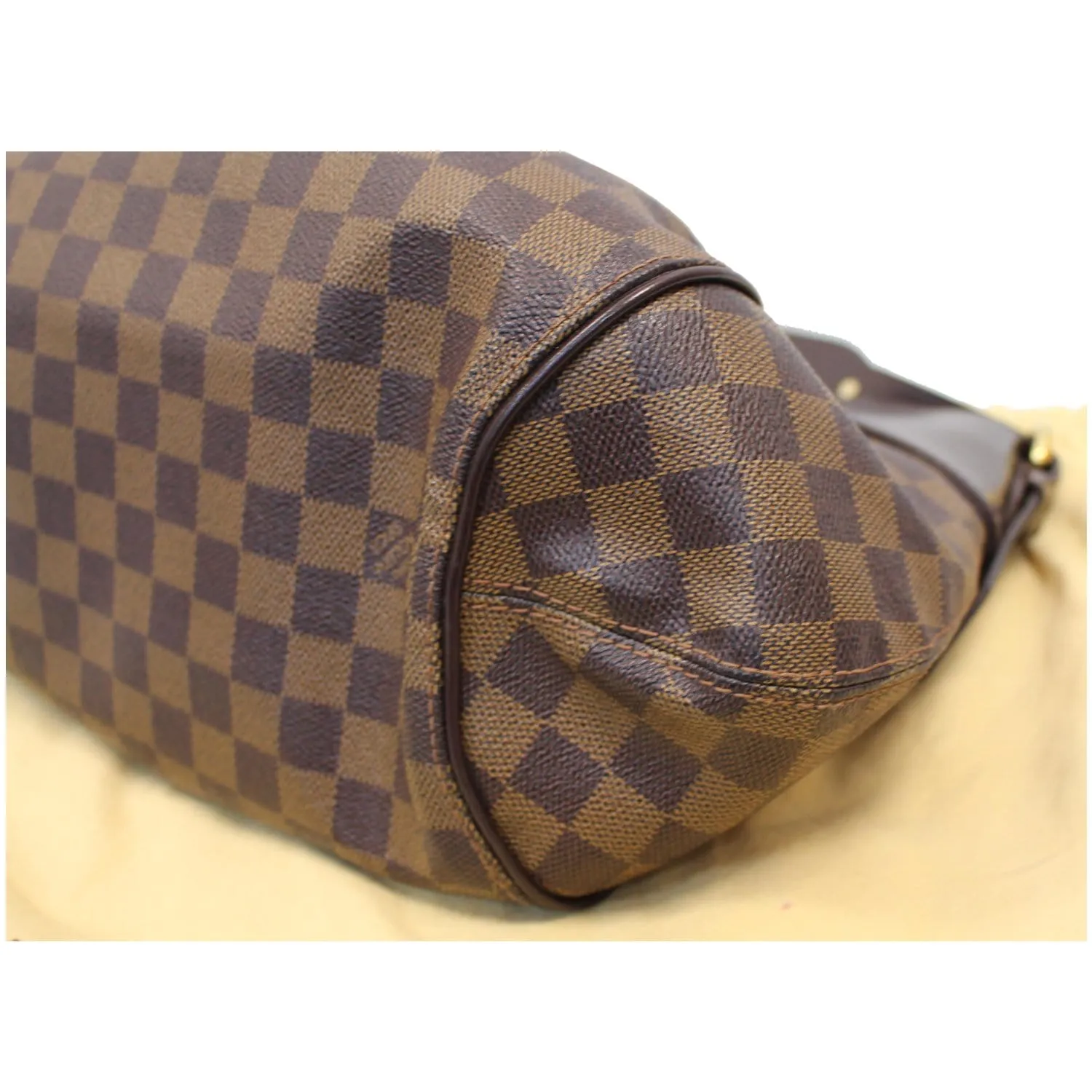 LOUIS VUITTON Sistina MM Damier Ebene Shoulder Bag Brown - 20% OFF