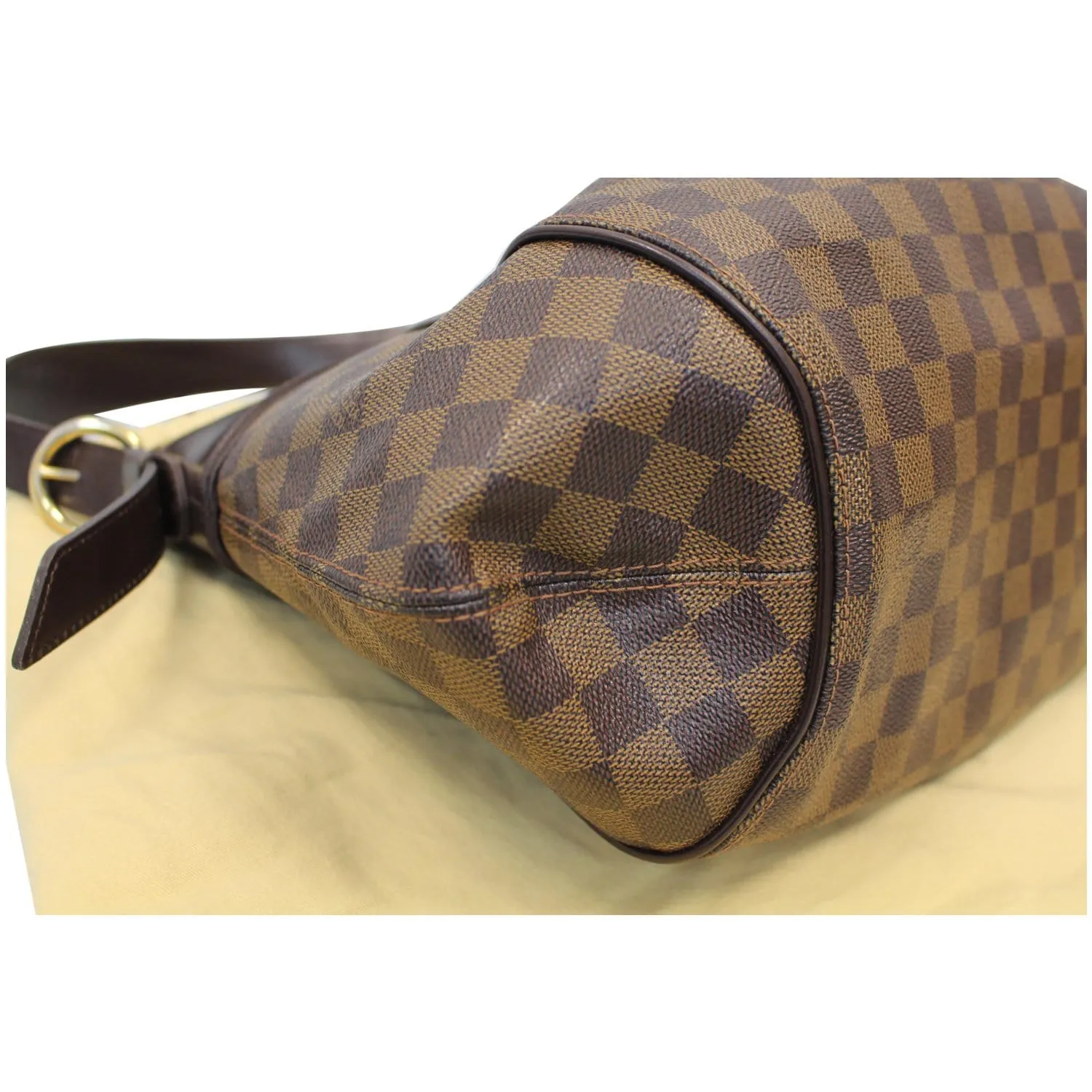 LOUIS VUITTON Sistina MM Damier Ebene Shoulder Bag Brown - 20% OFF