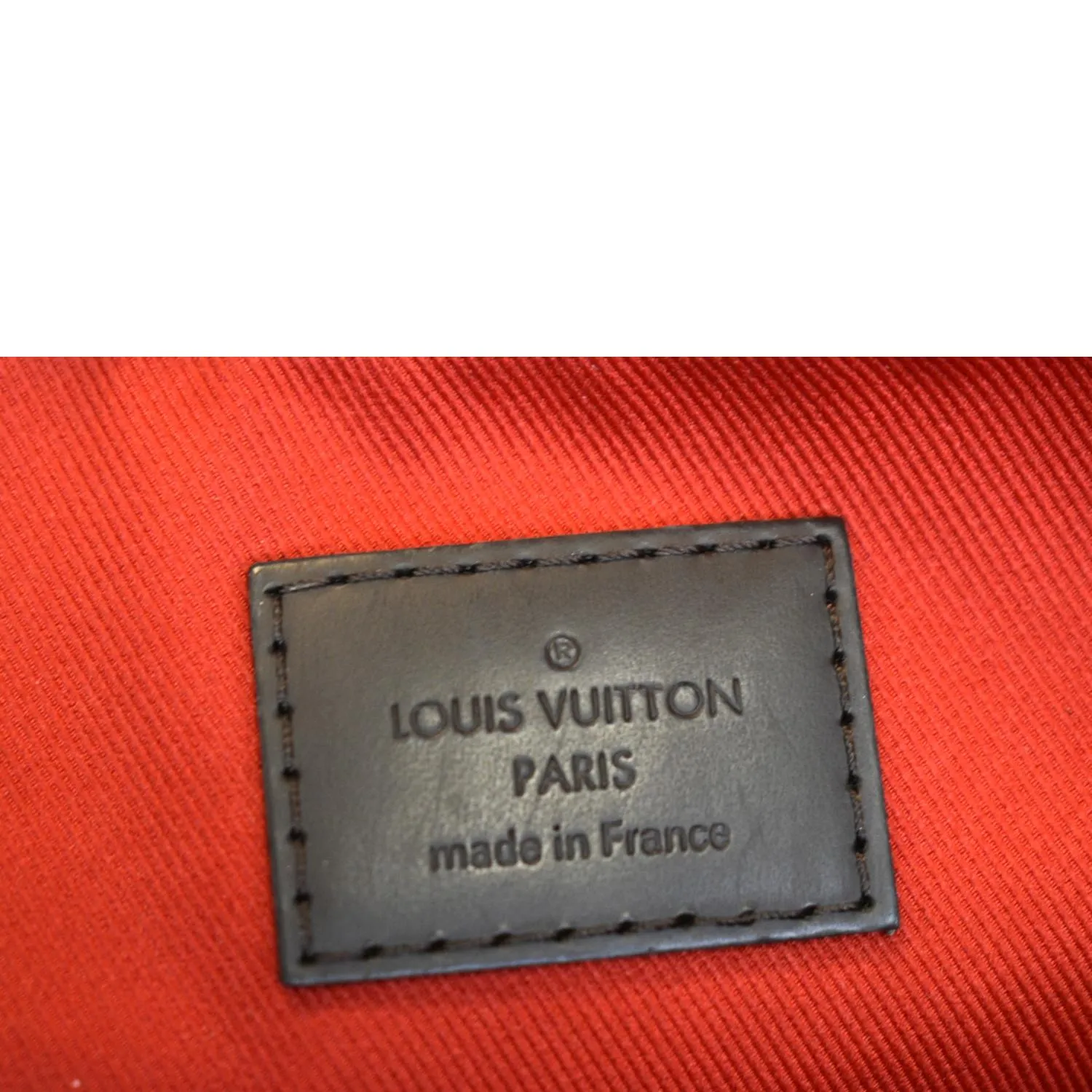 LOUIS VUITTON South Bank Besace Damier Ebene Crossbody Bag Brown