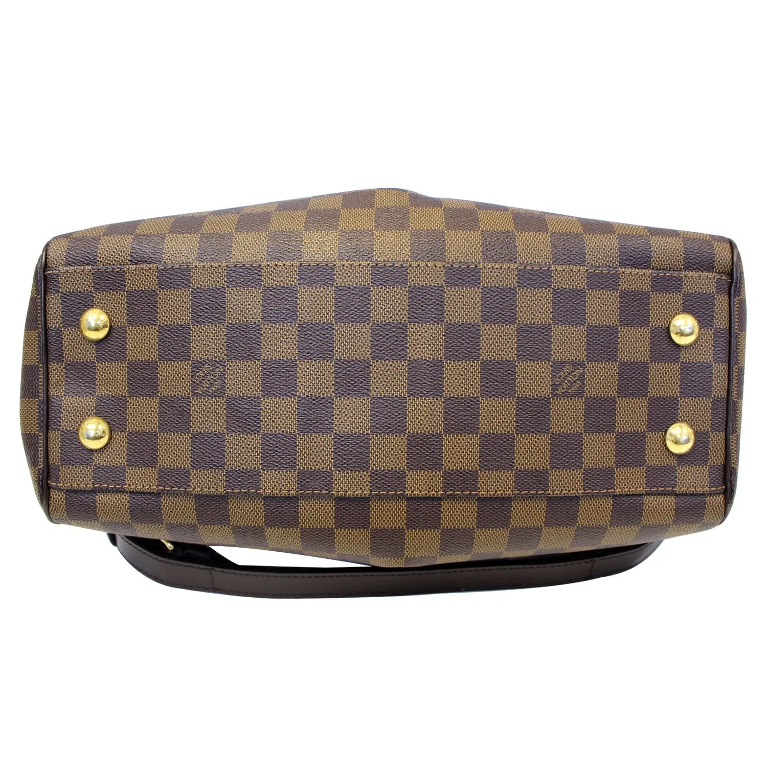 LOUIS VUITTON Trevi PM Damier Ebene Brown Shoulder Bag