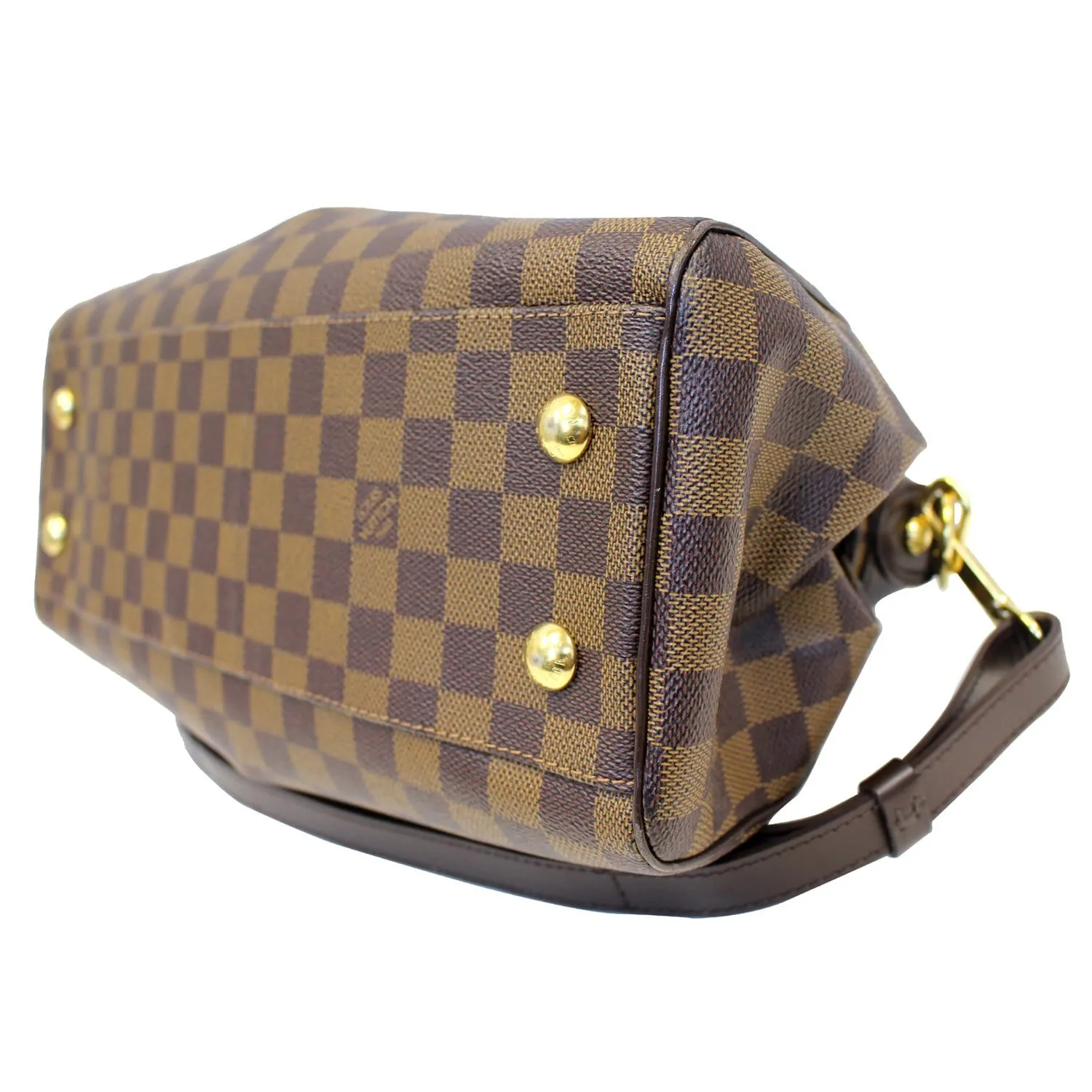 LOUIS VUITTON Trevi PM Damier Ebene Brown Shoulder Bag
