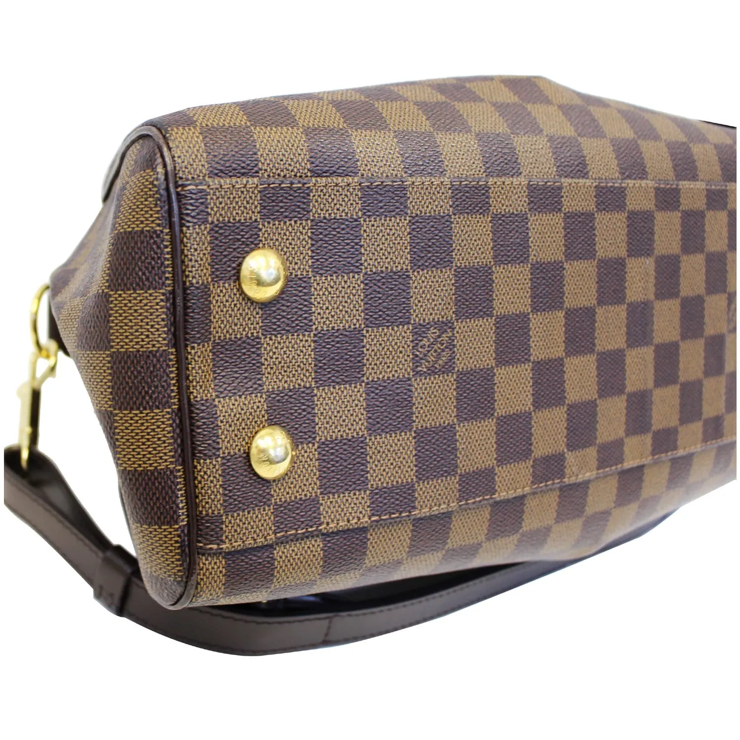 LOUIS VUITTON Trevi PM Damier Ebene Brown Shoulder Bag