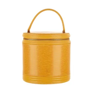 Louis Vuitton Yellow Epi Cylinder Bag