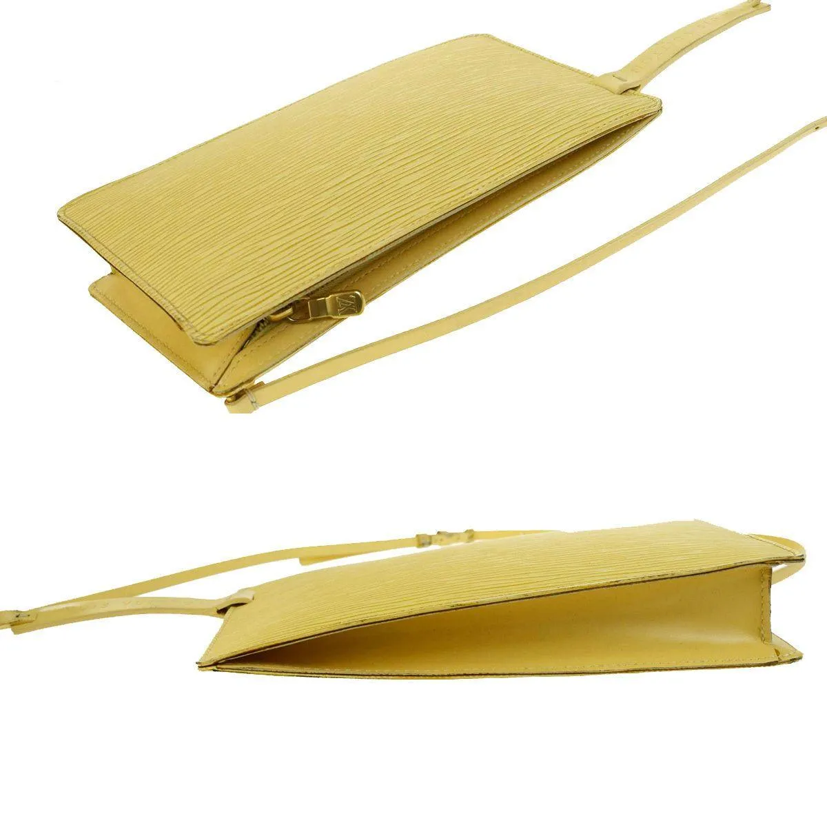 Louis Vuitton Yellow Epi Leather Belt Bag