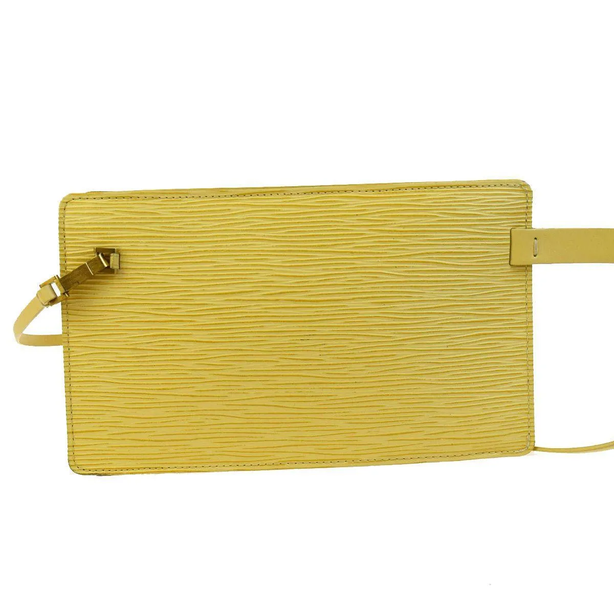 Louis Vuitton Yellow Epi Leather Belt Bag