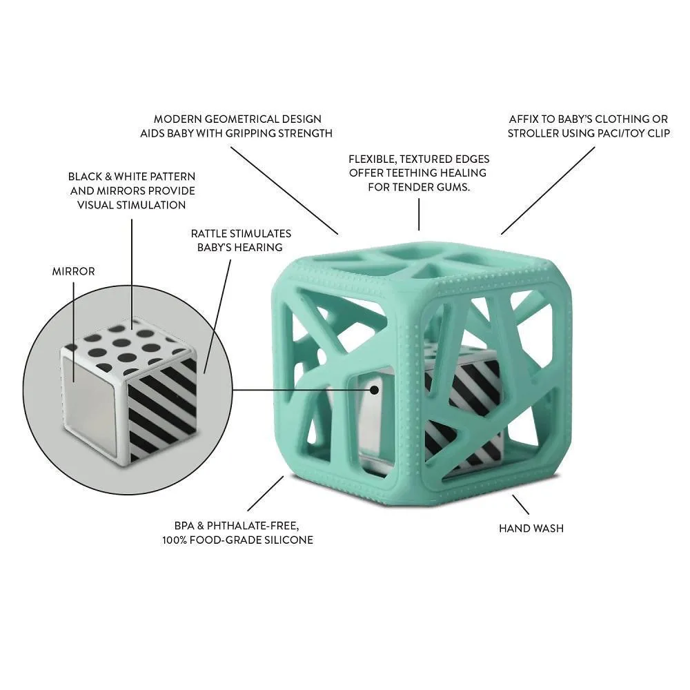 Malarkey Kids Chew Cube (Dark Grey)