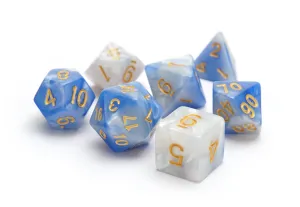 Marble Dice | Ocean Blue