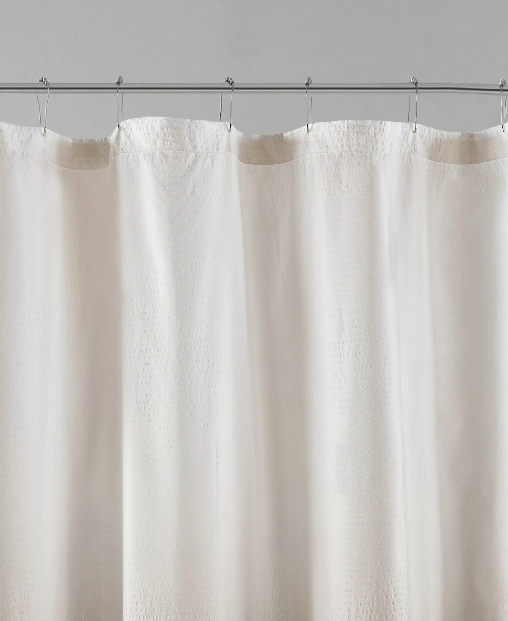 Maris Ombre Seersucker Shower Curtain