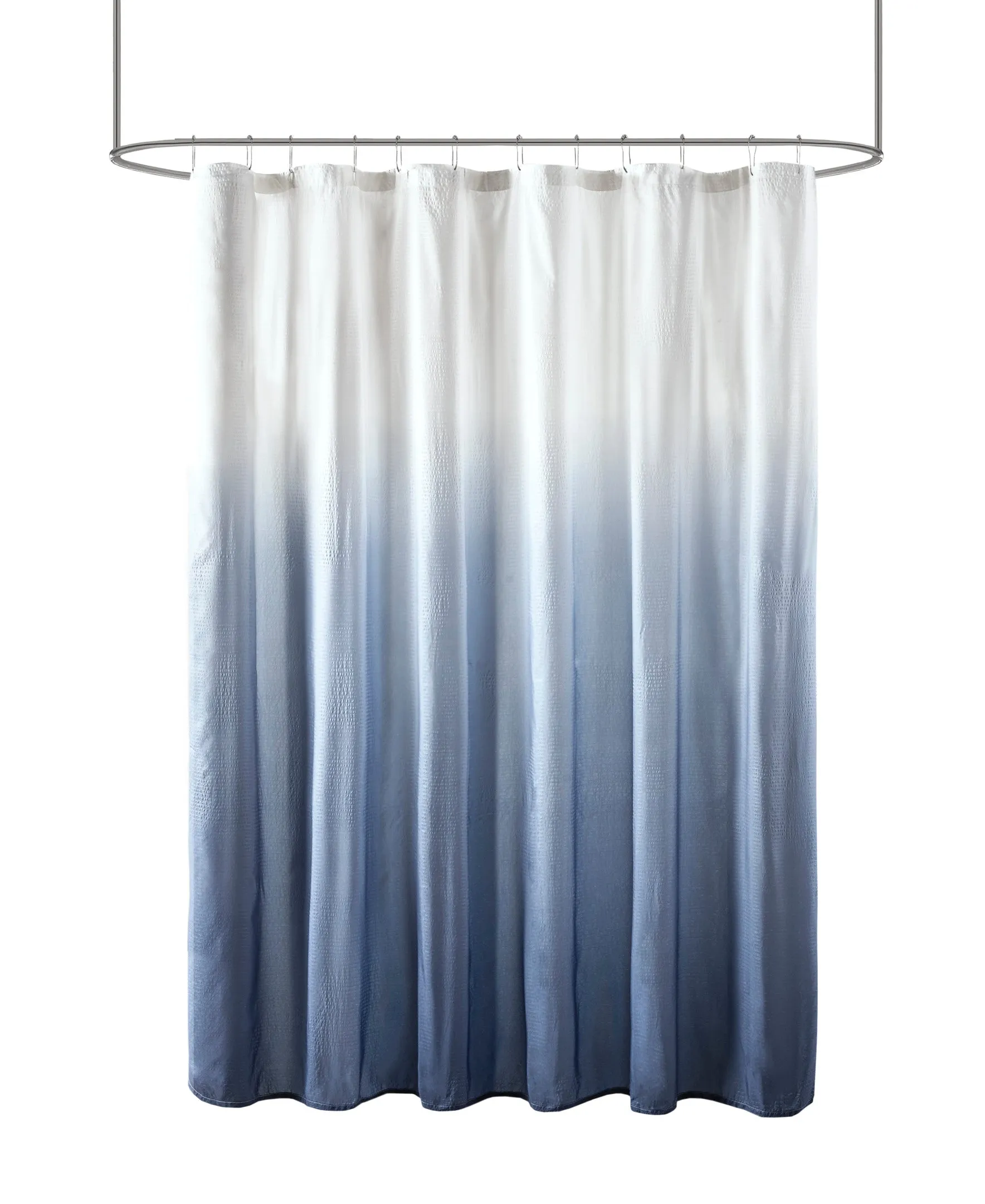 Maris Ombre Seersucker Shower Curtain