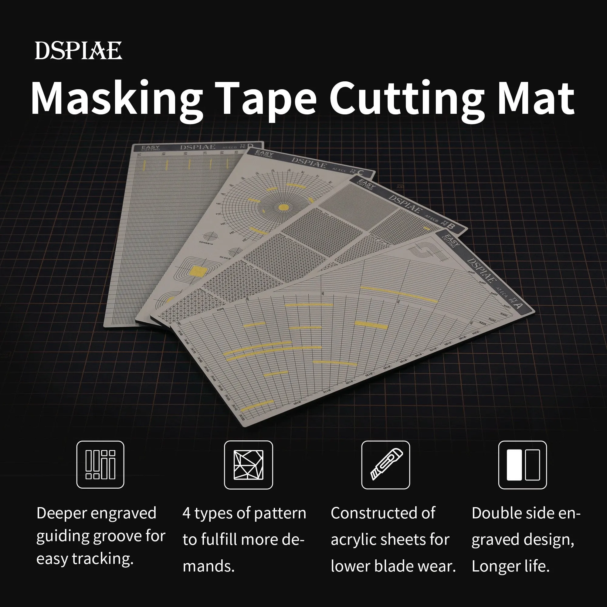 Masking Tape Cutting Mat