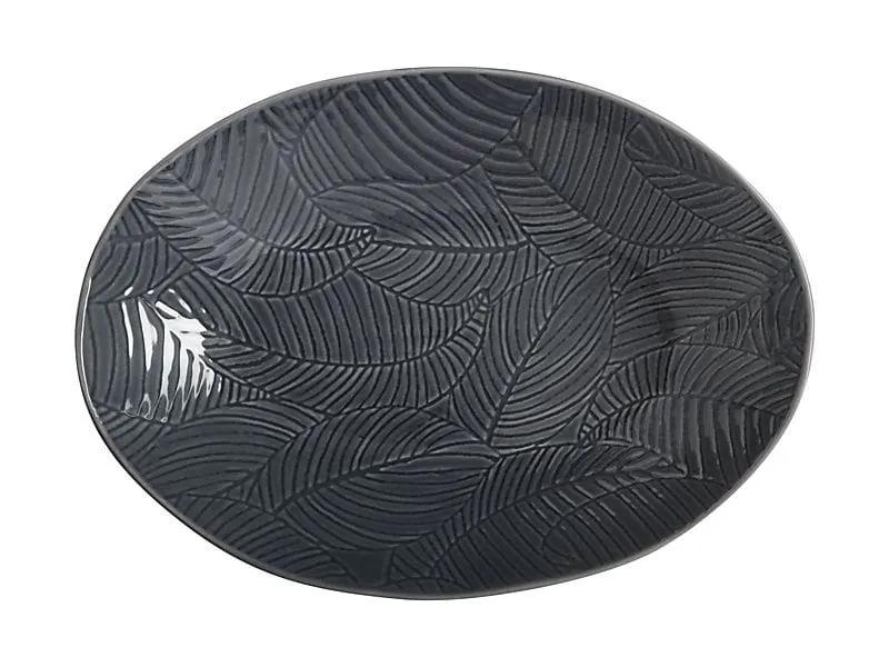 Maxwell & Williams Panama Oval Serving Bowl 32x23cm Grey