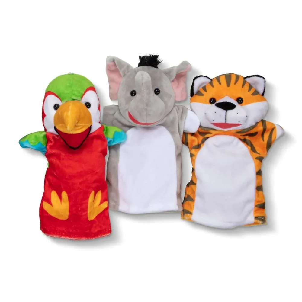 Melissa and Doug - Safari Puppet Set