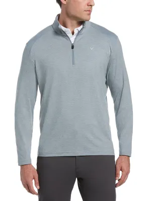 Mens Lightweight Blocked 1/4 Zip Jacket