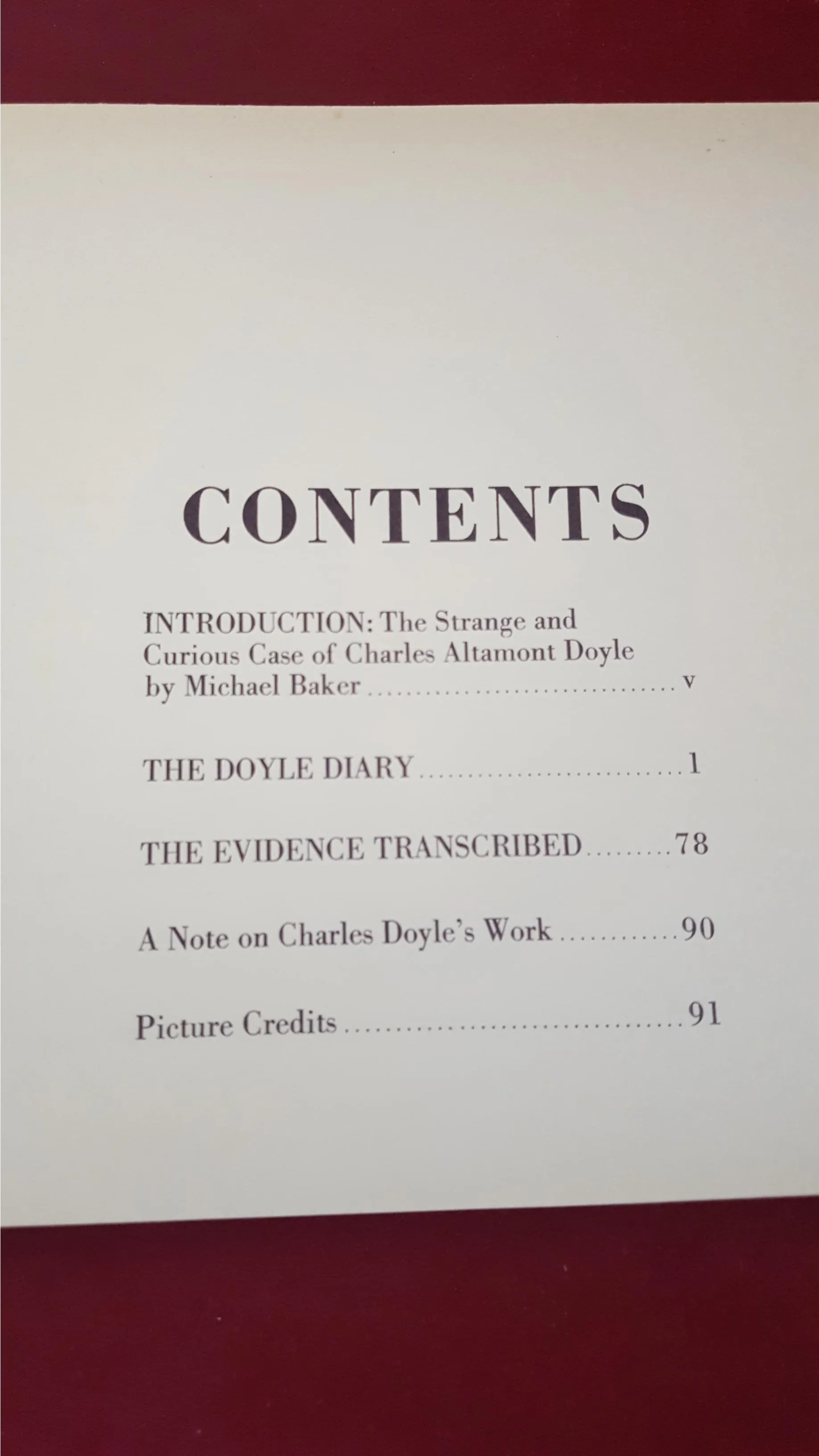 Michael Baker - The Doyle Diary, Paddington Press, 1978, First Edition