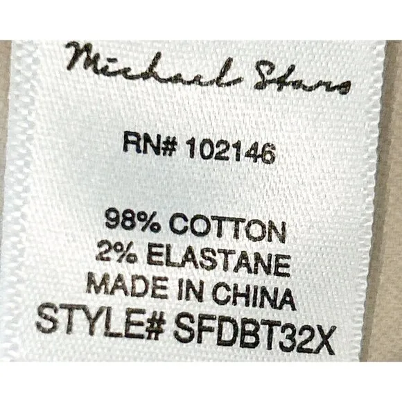 Michael Stars Womens Monroe Stretch Twill Mini Skirt Size 2X