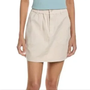 Michael Stars Womens Monroe Stretch Twill Mini Skirt Size 2X