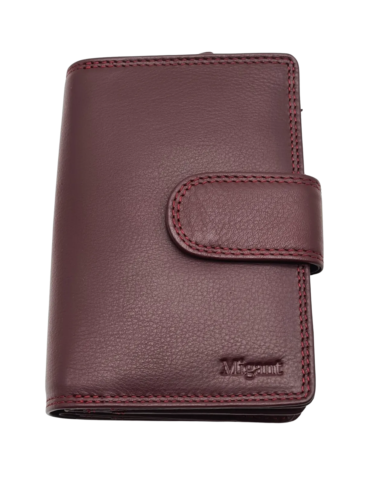 Migant Design Woman leather wallet colour with RFID protection 6081