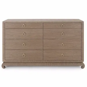 Ming Extra Large 8 Drawer, Brown - Bungalow 5