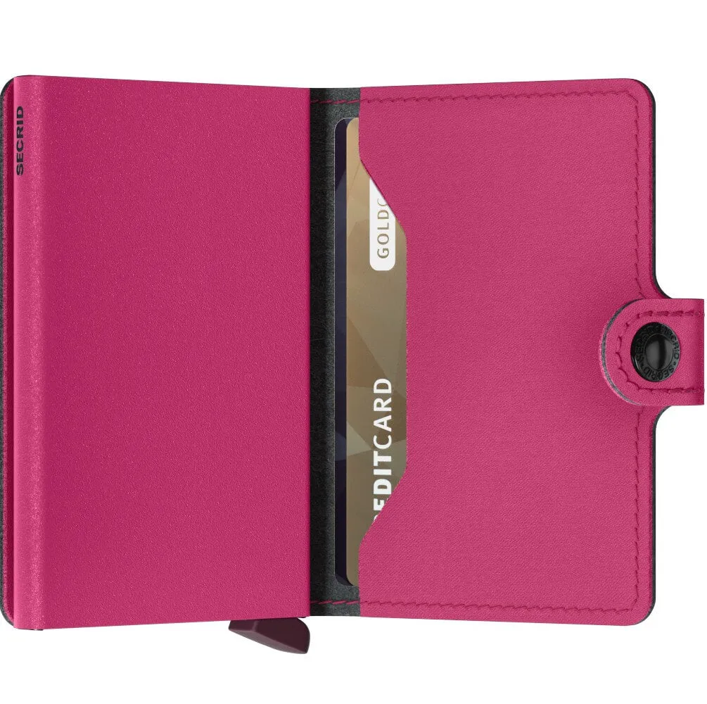 Miniwallet Yard Powder- Fuchsia (Non-Leather)