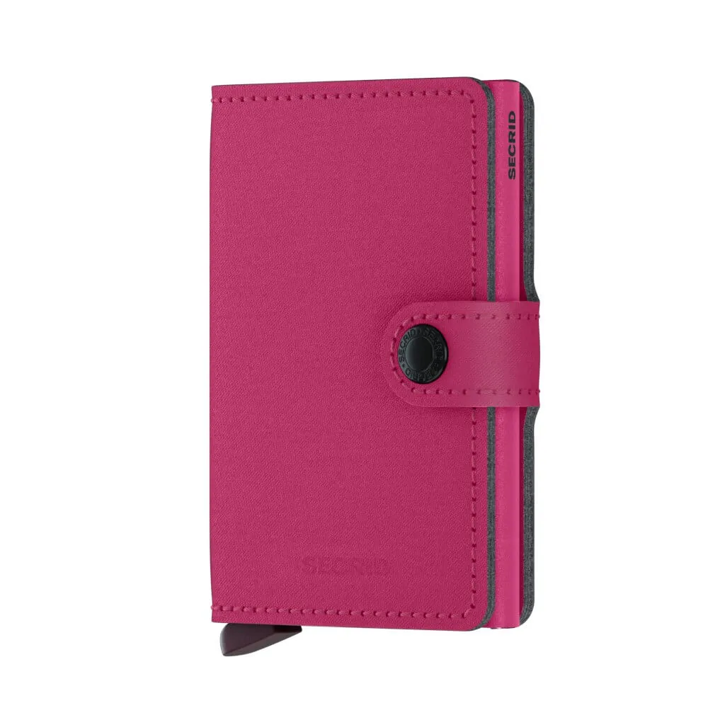 Miniwallet Yard Powder- Fuchsia (Non-Leather)