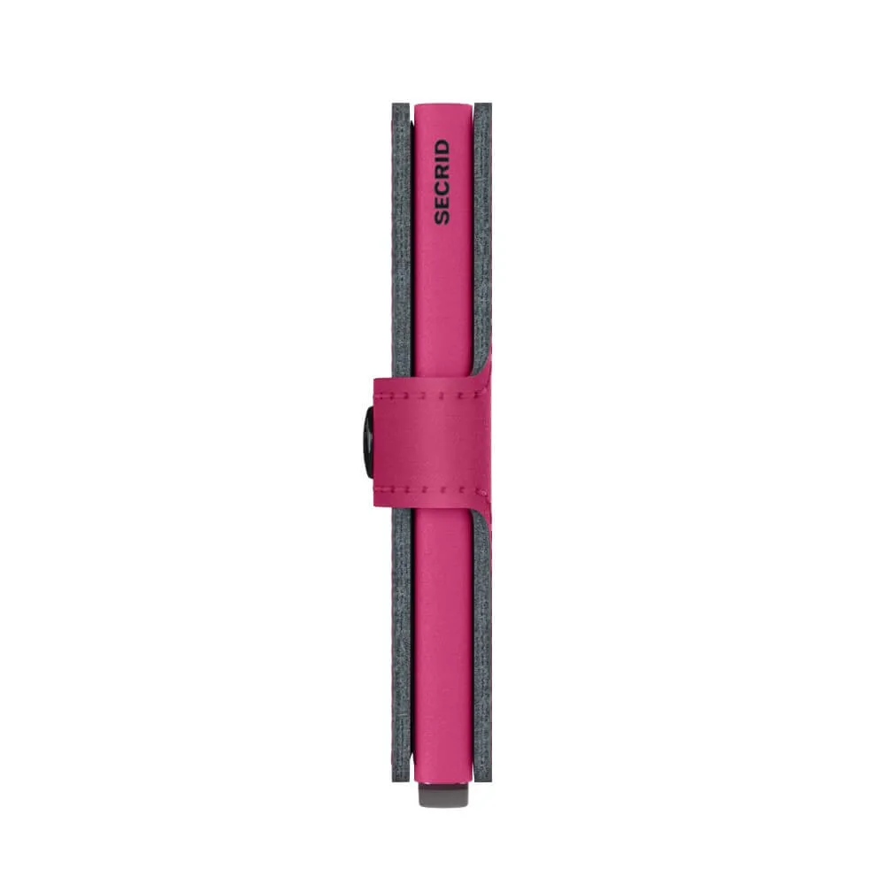 Miniwallet Yard Powder- Fuchsia (Non-Leather)
