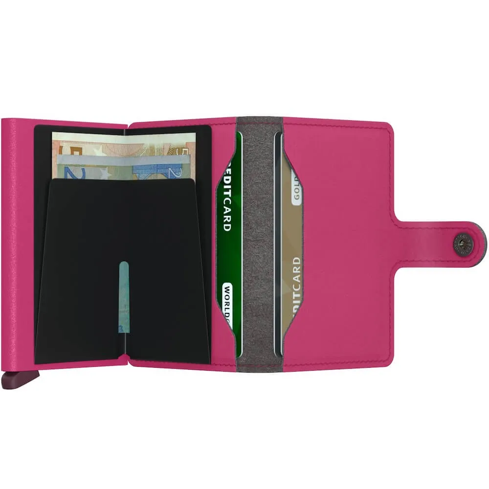 Miniwallet Yard Powder- Fuchsia (Non-Leather)