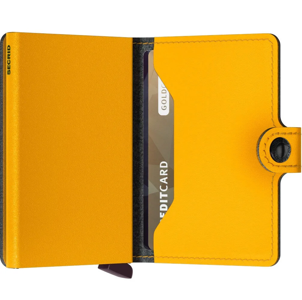Miniwallet Yard Powder- Ochre (Non-Leather)