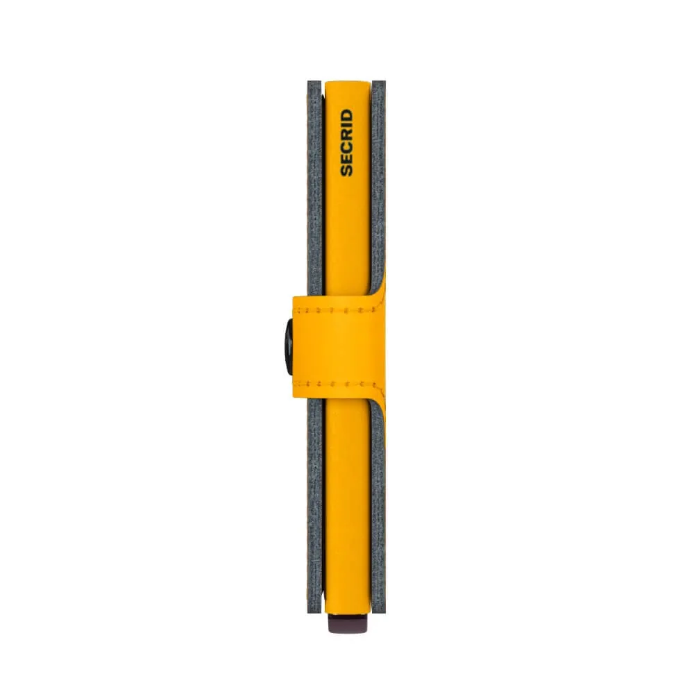 Miniwallet Yard Powder- Ochre (Non-Leather)