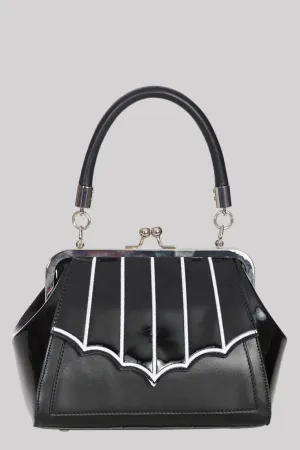 Miss Foxy Gothic Faux Leather Handbag by Banned