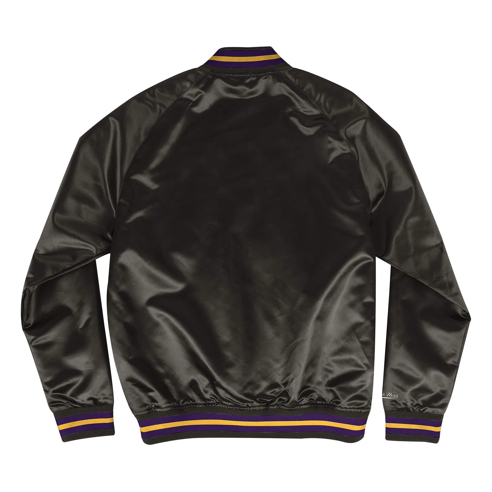 Mitchell & Ness Lightweight Satin Jacket Los Angeles Lakers Black
