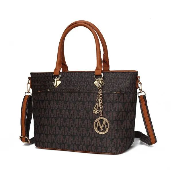 MKF Yonah Signature Printed Tote Bag by Mia K