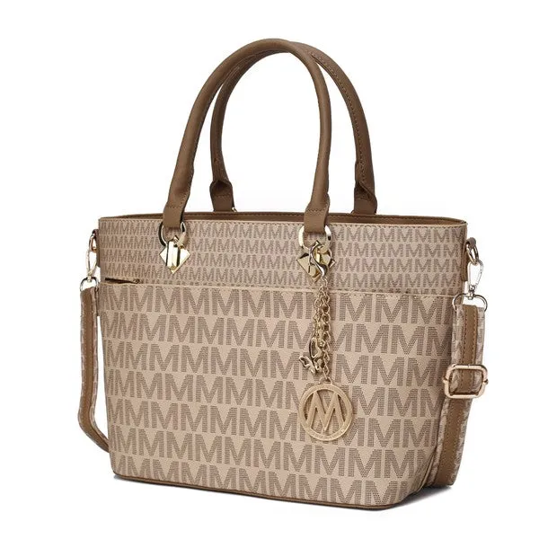 MKF Yonah Signature Printed Tote Bag by Mia K