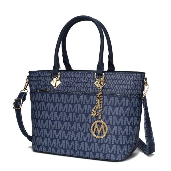 MKF Yonah Signature Printed Tote Bag by Mia K