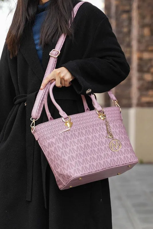 MKF Yonah Signature Printed Tote Bag by Mia K