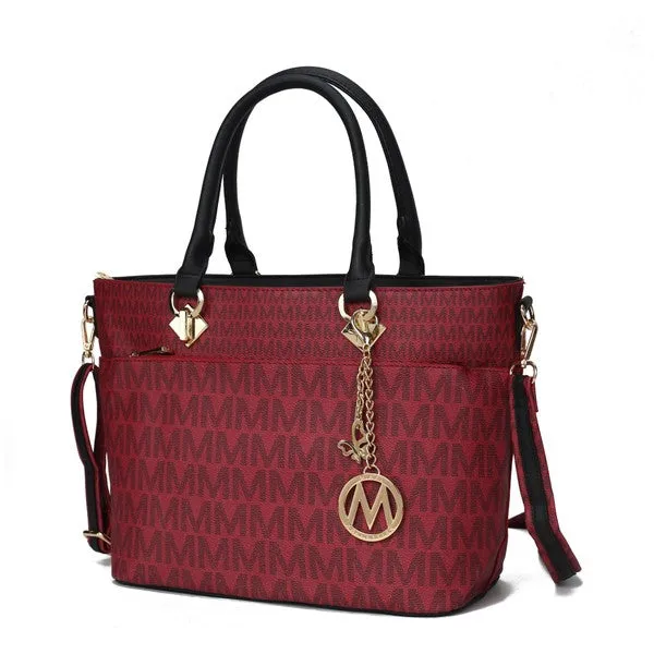 MKF Yonah Signature Printed Tote Bag by Mia K