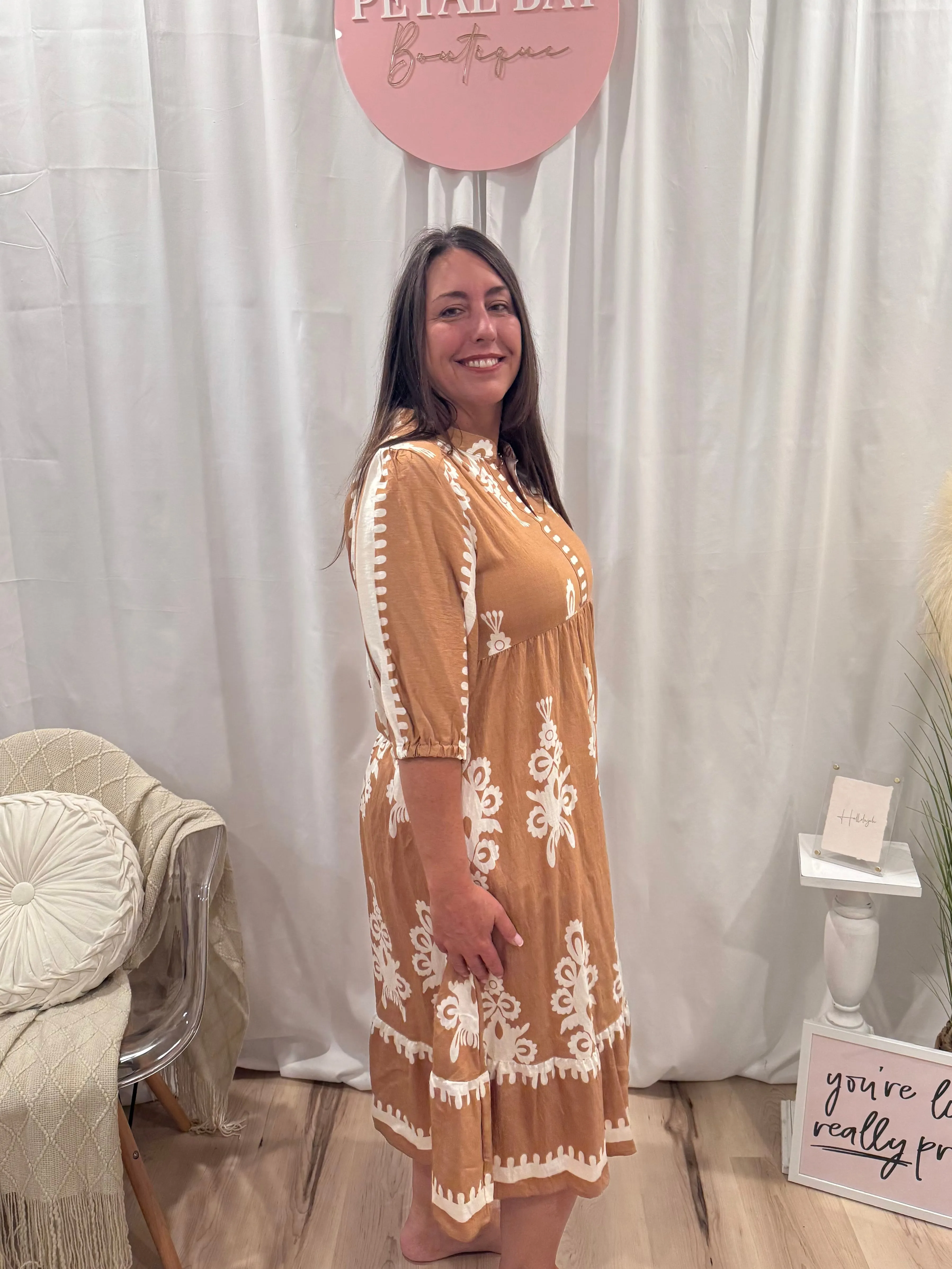 Mocha French Quarter Dress