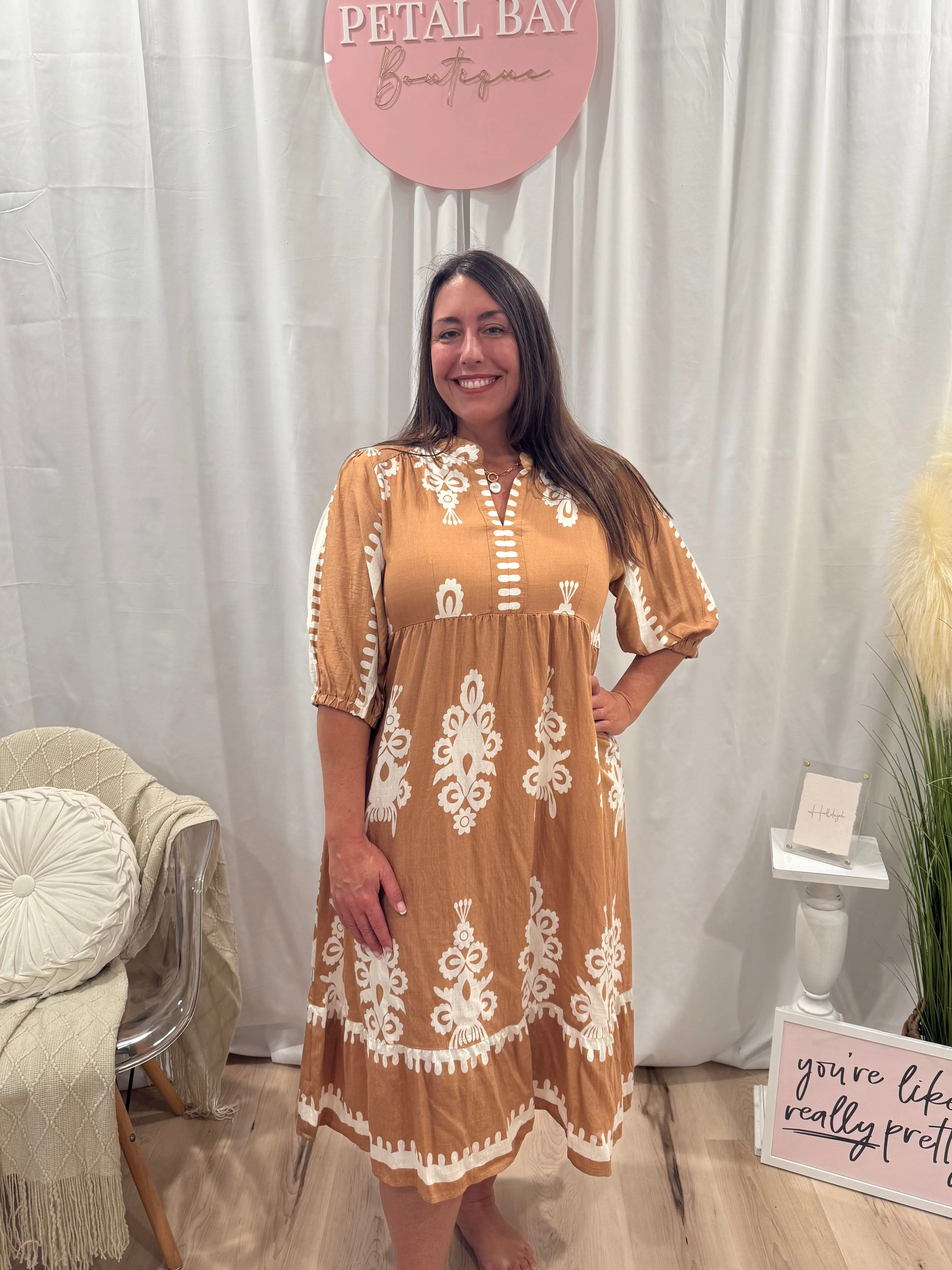 Mocha French Quarter Dress